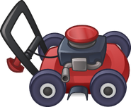 HD Player's House and Modern Day lawn mower