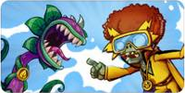 Chompzilla and Electric Boogaloo in an advertisement in the App Store