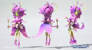 Concept model renders of the Fairy Queen skin (Plants vs. Zombies: Battle for Neighborville)