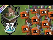 Plants vs Zombies 2 - Modern Day Day 37 -Plants Lvl 1 & No Premium-