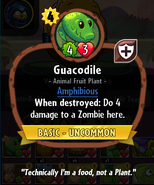 Guacodile's statistics