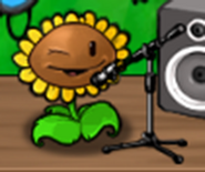 Sunflower winking (only in Zombies on Your Lawn)