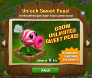 Sweet Pea advertisement
