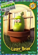 Laser Bean's sticker in Plants vs. Zombies: Garden Warfare