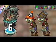 Plants vs Zombies 2 - Pirate Seas Day 6 -Plants Lvl 1 & No Premium-