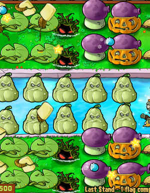 Old Version] Plants Vs. Zombies 2 Mod Pak - Suruival Roof (Hard