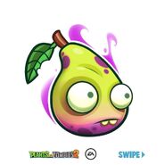 A picture of Imp Pear, with a design that is practically the same as the final version