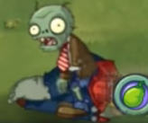 A defeated Digger Zombie