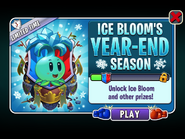 Ice Bloom in an advertisement of Ice Bloom's Year-End Season in Arena