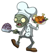 HD Jester zombie's costume in Food Fight parties.