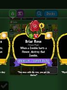 Briar Rose's statistics