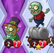 Leprechaun Imp on an aquatic lane with the Deadly trait