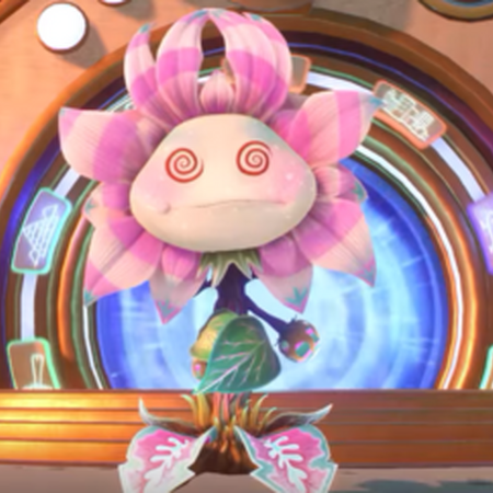 royal hypno flower plush