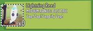 Lightning Reed's stickerbook description in Garden Warfare 2