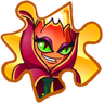 Flame Flower Queen's New Puzzle Piece