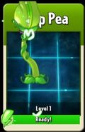 Snap Pea's animation when it is ready to level up