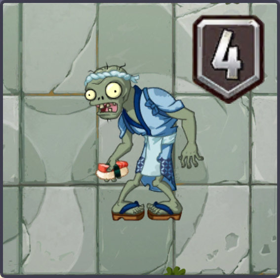 Sushi Chef Zombie Plants Vs Zombies Wiki Fandom