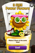 Power Flower obtained for the first time in Plants vs. Zombies Adventures