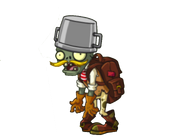 Buckethead Adventurer Zombie