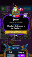 Jester's statistics