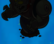 Zombot 1000's silhouette