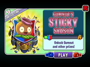 Gumnut in an advertisement for Gumnut's Sticky Season in Arena