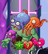 Octo Zombie with a star icon on his strength