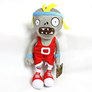 A Pole Vaulting Zombie Plush