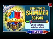 Shine Vine in an advertisement in Shine Vine's Shimmer Season in Arena