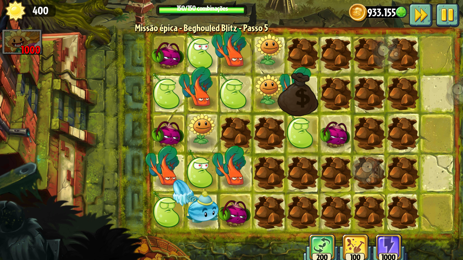 Beghouled (Plants vs. Zombies 2), Plants vs. Zombies Wiki