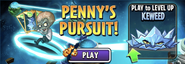 Iceweed in an advertisement for Penny's Pursuit