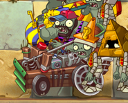 Catapult Zombie in Ancient Egypt (Tombastic Adventures)
