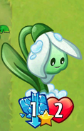 Snowdrop with the Strikethrough trait