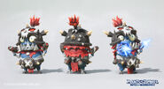 Concept model render of the Impending Doom skin (Plants vs. Zombies: Battle for Neighborville)
