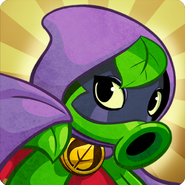 Green Shadow on the old app icon for Plants vs. Zombies Heroes 1.01 update