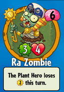 The player receiving Ra Zombie from a Premium Pack