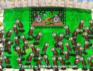A crowd of Zombie in Zombies on Your Lawn
