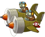 HD Double-cabin Aircraft zombie