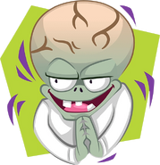 Official sticker from emojiTap & Plants vs. Zombies Stickers