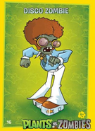 Dancing Zombie in a trading card