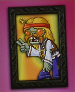 Hippie Zombie in the Plants vs. Zombies 2015 calendar