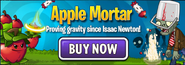 An advertisement about Apple Mortar