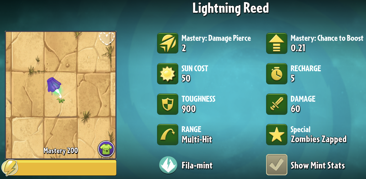 Lightning Reed/Gallery Plants vs. Zombies Wiki Fandom
