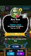 Navy Bean's statistics