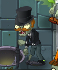 Gentleman Zombie (Chinese version of Plants vs. Zombies 2