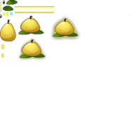 Pear's sprites