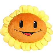 A Sunflower plush pillow by Worldmax Toys