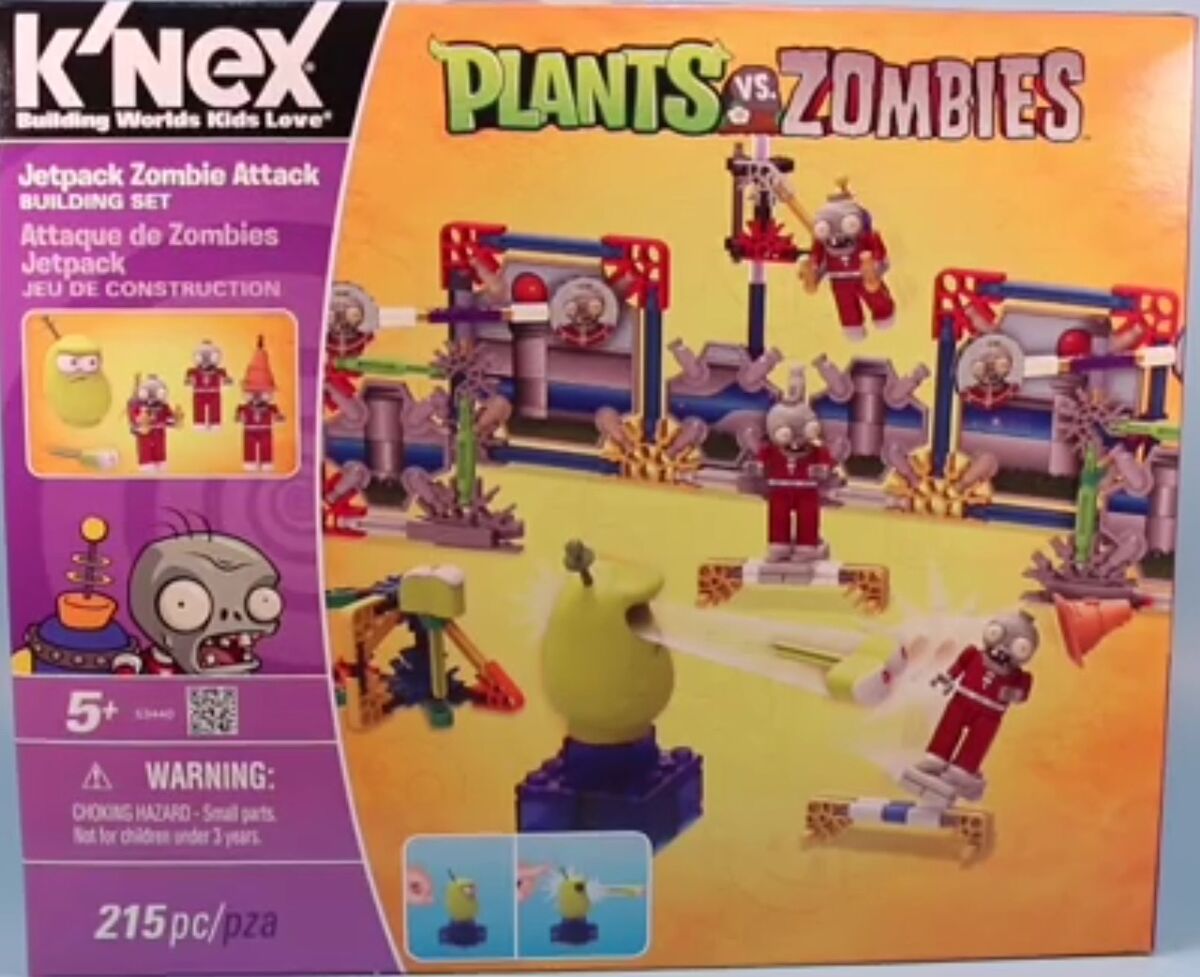 Knex Plants vs. Zombies Garden Warfare 2 Series 6 Zombies Mini