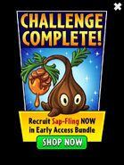 Sap-Fling on the advertisement for the Early Access Bundle