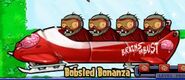 Zombie Bobsled Team with first degrade bobsled